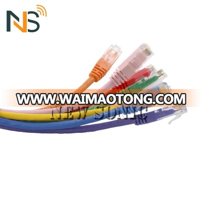 China Supplier 100% Pass Fluke Test Cat5 Cat5e Cat6 Cat6a Cat7 Cable Lan Cable Machine 1m 2m 5m Customized Patch Cable