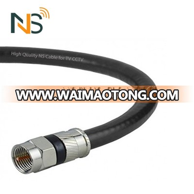 Low Loss High Quality 750HM HD TV & CCTV 300M RG6 Coaxial Cable With CE ISO