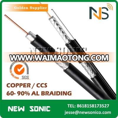 Low Loss Belden RG6 Cable 5c-2v Coaxial Cable High Quality 750HM 100m Astel RG6 Coaxial Cables