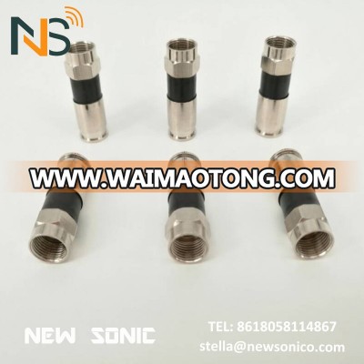 75ohms High Quality F Connector RG 6 CCTV CATV Cable