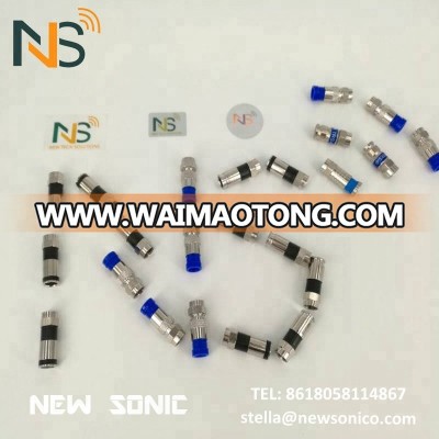 2016 Best Quality RG6 Coax Cable F Connector RG 6 Efficient Flexible RG58 RG59 RG6 RG11 Coaxial Cable