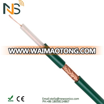 Hot Sales Factory Antenna Coaxial Cable Low Loss Elevator Cable for CCTV Camera CE/RoHS Certification RG6 RG59 Cable