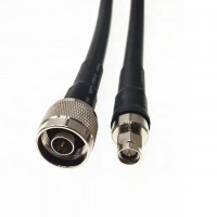 Lmr400 Rf Coaxial Cable Assembly With N-male To Sma-male Plug